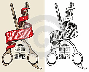 Logotype for barbershop