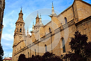 Logrono Cathedral of Santa Maria la Redonda photo