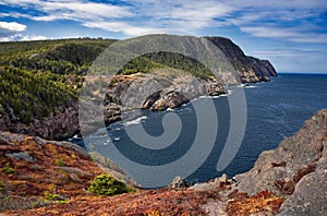 Logy Bay coastline in Newfoundland
