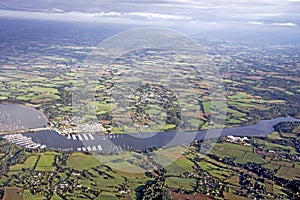Loire view of river marsh