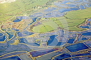 Loire view of river marsh