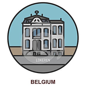 Lokeren. Cities and towns in Belgium