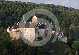 Loket castle in Czech repubic