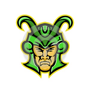 Loki Norse God Mascot