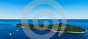 Lokrum island in Dubrovnik coast, Croatia