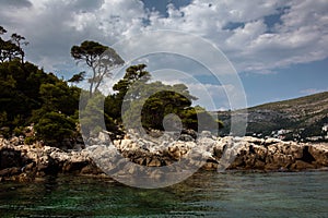 Lokrum island, near the city of Dubrovnik