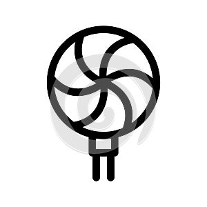 Lollipop Icon Vector Symbol Design Illustration