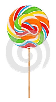 Lollipop isolated on white