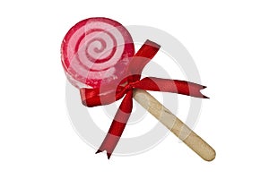 Lollipop with Ribbon