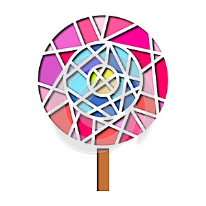 Lollipop Shape Random Color