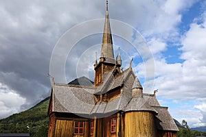 Lom stavkirke in Norway