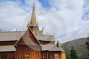 Lom stavkirke in Norway