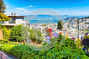 Lombard Street is an eastâ€“west street in San Francisco, that is famous for a steep