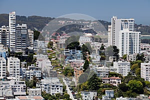 Lombard Street in San Francisco