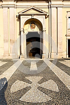 lombardy in the castano primo closed brick tower sidewa photo