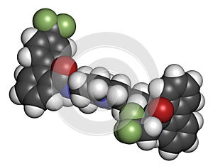 Lomitapide cholesterol lowering drug molecule. Used in treatment of homozygous familial hypercholesterolemia.