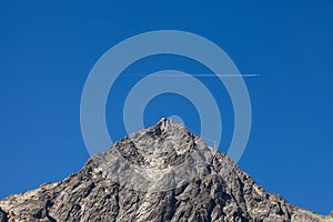 Lomnica - mountain in the Tatras, Carpathians