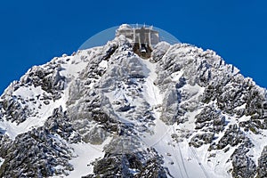 Lomnicky peak at High tatras mountains, Slovakia