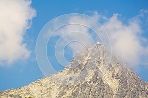 Lomnicky Peak in High Tatras