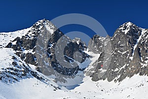 Lomnicky peak in Tatra