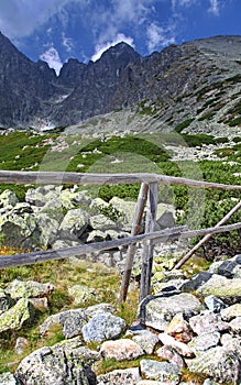 Lomnický štít ve Vysokých Tatrách