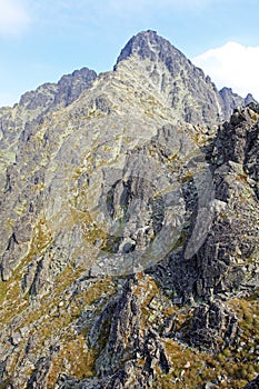 Lomnicky stit - peak in High Tatras, Slovakia