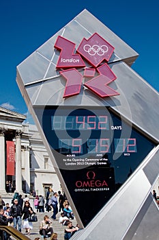 London 2012 Olympic Countdown Clock
