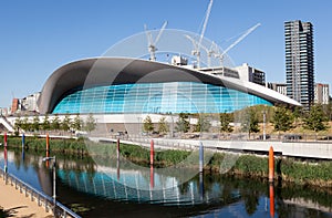 The London Aquatics Centre.