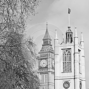 london big ben and historical old construction england aged cit