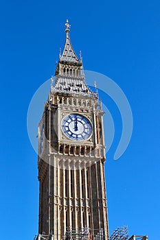 London Big Ben Tower British Parliament