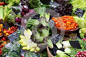 London Borough Market greengrocers prices