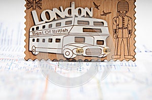 London bus souvenir