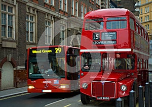 London Buses old and new