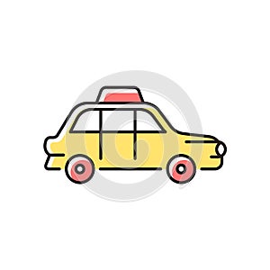 London cab RGB color icon