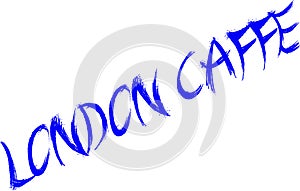 London Caffe sign