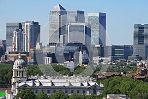 London - Canary Wharf financial