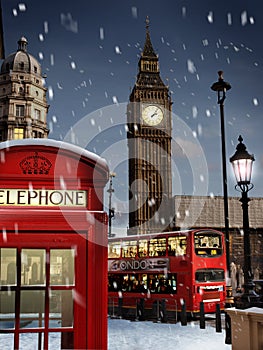 London at Christmas photo