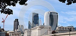 London City skyscrapers