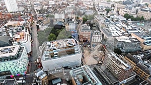 London City Town Centre Aerial View in Leicester Square photo