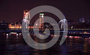 London Cityscape at Night