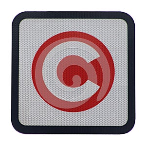 London congestion charge sign