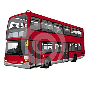 A London Double Decker Bus photo