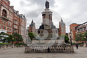 London, England - June 18 2016: Amazing view of Royal Albert Hall, London