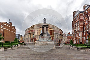 LONDON, ENGLAND - JUNE 18 2016: Amazing view of Royal Albert Hall, London