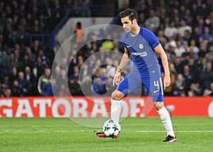 Cesc Fabregas of Chelsea FC