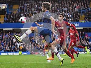 Marcos Alonso and Trent Alexander-Arnold