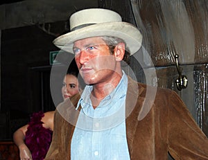 London / England UK - August 09, 2008: Madame Tussauds Wax Museum: Paul Newman