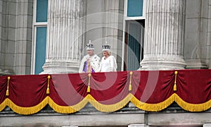 London, England, UK. 6th May, 2023. King CHARLES III and Queen Consort Camilla