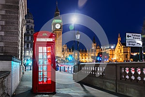 London, England, United Kingdom - Popular tourist Big Ben