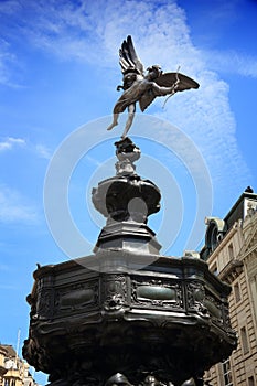 London Eros Statue photo